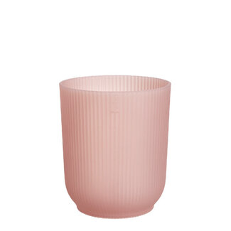 4A Plastic Vase Orchid Vibes | Colour: Pink | Diameter 13 centimetres | Height 15 centimetres | Per 9 vases