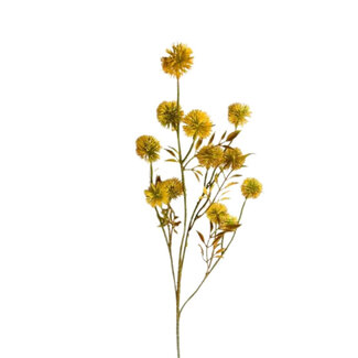 4A Paardenbloem Kunstbloem | Kleur: Geel | Dandelion kunstbloemen | Lengte ± 85 centimeter | Per 10 kunstbloemen