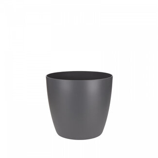 4A Plastic Flower Pot Plant Pot Brussels | Colour: Grey | Diameter 7 centimetres | Height 6 centimetres | Per 12 pots
