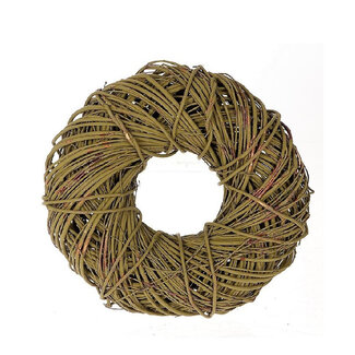 4A Twister Wreath | Colour: Green | Diameter 35 centimetres | Per wreath