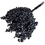 Black Schinus - Pepper Berries Dry Decoration | Length ± 35 centimetres | Weight ± 150 grams