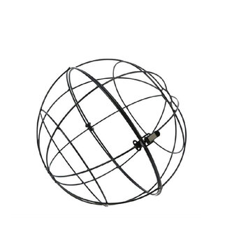 4A Bal Frame voor Bloemen | Kleur: Zwart | Diameter 30 centimeter | Per 30 ballen
