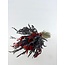 Bouquet de fleurs séchées "Spécialement pour toi" | Longueur ± 35 centimètres | Avec eucalyptus séché, lavande et craspédias rouges