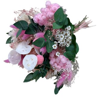 Dolce Vita Boeket droogbloemen Spring | Lengte ± 35 centimeter | Met roze droogbloemen