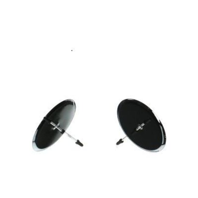 Candle holder | Colour: Silver-coloured | Diameter 8 centimetres | Per 4 candle holders