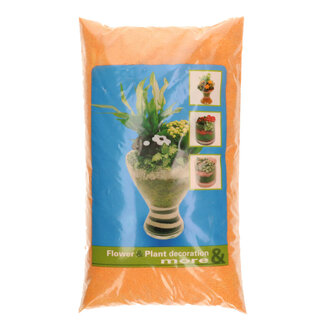 4A Sandgewinnung | Farbe: Orange | Durchmesser 0,5 Millimeter | Pro 5 Kilo