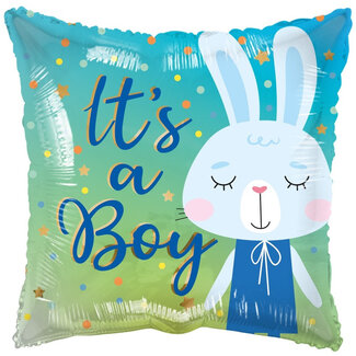 4A Party! Balloon Eco “It's a boy” | Colour: Blue | Diameter 45 centimetres | Per 10 balloons