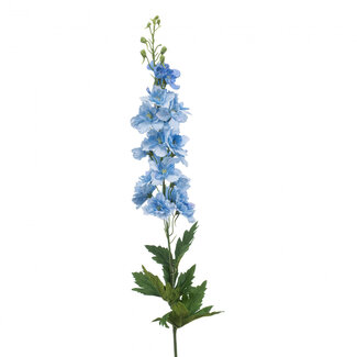 4A Larkspur Artificial Flower | Colour: Light Blue | Delphinium Artificial Flowers | Length ± 90 centimetres | Per 4 artificial flowers