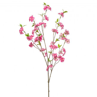 4A Kersenbloesem Tak Kunstbloem | Kleur: Roze | Lengte ± 120 centimeter | Per 2 kunstbloemen