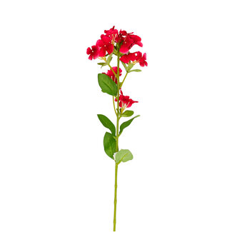 4A Phlox Kunstblume | Farbe: Fuchsia | Flammenblume Kunstblumen | Länge ± 71 Zentimeter | Pro 6 Kunstblumen