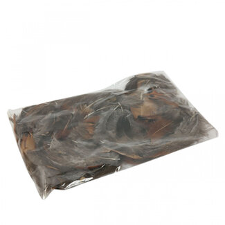 4A Fazant Veren | Kleur: Bruin | Gewicht 18 gram | Per zakje veren