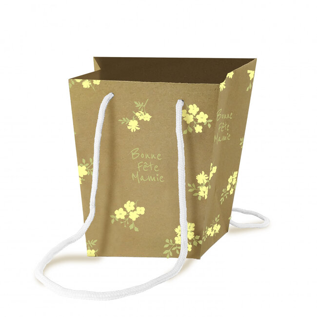 Mugs "Bonne Fête Mamie" | Colour: Brown | Length 15 centimetres | Width 11 centimetres | Height 17 centimetres | Per 10 mugs