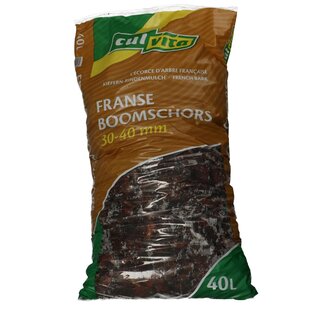 4A Bodenpflege Rindenmulch | Farbe: Braun | Länge 30 - 40 Millimeter | Pro 40 Liter