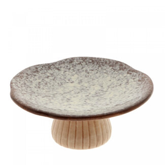 4A Decoratie Schaal “Dolo” | Kleur: Donkerbruin | Diameter 17 centimeter | Hoogte 7 centimeter | Per 2 schalen