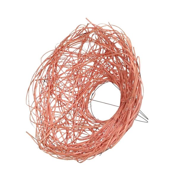 Bouquet holder "Woody" | Colour: Light pink | Diameter 25 centimetres | Per 10 bouquet holders