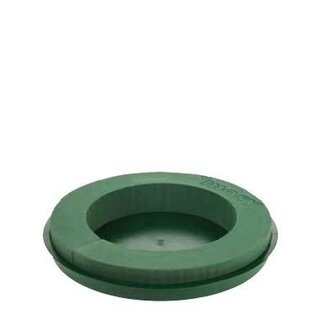 4A Steckschaum Basis Urnenschale | Farbe: Grün | Durchmesser 30 Zentimeter | Pro Urnenschale