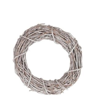 4A Pinune Wreath | Colour: Natural White | Diameter 30 centimetres | Per wreath