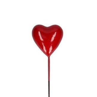 4A Heart Pick | Colour: Red | Length: ± 20 centimetres | Diameter: 3 centimetres | Per 48 picks