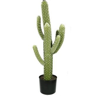 4A Cactus Kunstplant | Kleur: Groen | Diameter 35 centimeter | Hoogte 83 centimeter | Per kunstplant