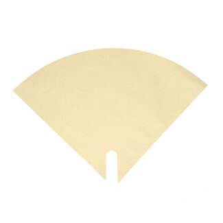 4A Covers Flowerpaper Moon | Colour: Cream | Length 35 centimetres | Width 35 centimetres | Per 50 covers