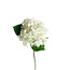 Hydrangea Artificial Flower | Colour: Natural White | Hydrangea artificial flowers | Length ± 55 centimetres | Per 6 artificial flowers