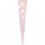 Sleeve for 1 Rose “Heart” | Colour: Pink | Height 60 centimetres | Width 14 centimetres | Diameter 13 centimetres | Per 50 sleeves
