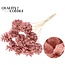 Pine cone on stick | Colour: Light Pink | Sawdust Light Pink Insert Stick | Pine cone diameter 5 - 7 centimetres | Length ± 50 centimetres | Per 10 insert sticks