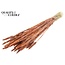 Dried Wheat | Colour: Copper + Glitter | Triticum Dried Flowers | Length ± 60 centimetres | Weight 220 grams | Per bunch