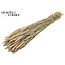 Gedroogde Tarwe | Kleur: Frosted Wit | Triticum Droogbloemen | Lengte ± 60 centimeter | Gewicht 220 gram | Per bos