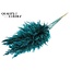 Dried Pampas Plumes | Colour: Turquoise | Pampas Dried Flowers | Length ± 100 centimetres | 5 plumes per bunch | Per bunch