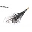 Dried Palm Leaf Vein | Curly Ting Ting | Colour: Black | Dried Decoration | Length ± 70 centimetres | Per 100 stems