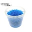 Hydrogel beads in reusable bucket | Colour: Blue | Diameter 2.5 - 3 millimetres | Bucket content 10 litres | Per bucket