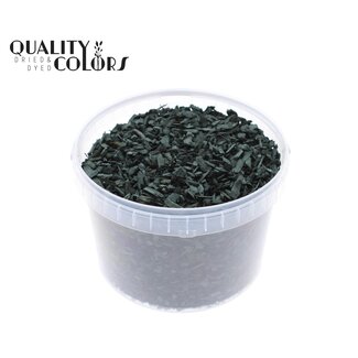 QC Wood chips in reusable bucket | Colour: Black | Length 5 - 8 millimetres | Bucket content 3 litres | Per bucket