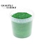 Glitter in reusable bucket "Laser Green" | Colour: Green | Bucket content 400 grams | Per bucket
