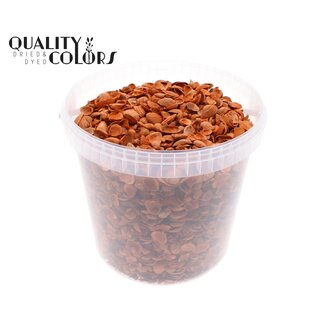 QC North Sea Shells in reusable bucket | Colour: Orange | Bucket capacity 10 litres | Per bucket