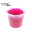 Hydrogelparels in herbruikbare emmer | Kleur: Roze | Diameter 2.5 - 3 millimeter | Inhoud emmertje 10 liter | Per emmertje