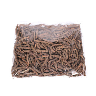 QC Schroef Peul | Kleur: Naturelle Bruin | 500 gram per zak | Per 4 zakken
