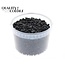 Decorative Stones in reusable bucket | Colour: Black | Diameter 9 - 13 millimetres | Bucket content 3 litres | Per bucket