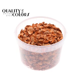 QC North Sea Shells in a reusable bucket | Colour: Orange | Bucket capacity 3 litres | Per bucket