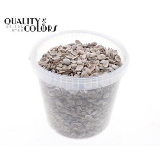 QC North Sea Shells in Reusable Bucket | Colour: Frosted White | Bucket Capacity 10 Litres | Per Bucket