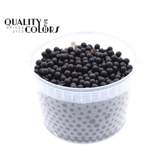 QC Hydrogel pearls in reusable bucket | Colour: Black | Diameter 2.5 - 3 millimetres | Bucket content 3 litres | Per bucket