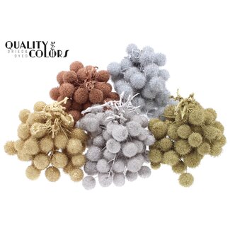 QC Small Ball on Stick | Metallic Mix | Colour: Mixed Colours | Small Ball Pick | 10 picks per bunch | Per 5 bunches