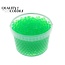 Hydrogel pearls in reusable bucket | Colour: Light green | Diameter 2.5 - 3 millimetres | Bucket content 3 litres | Per bucket