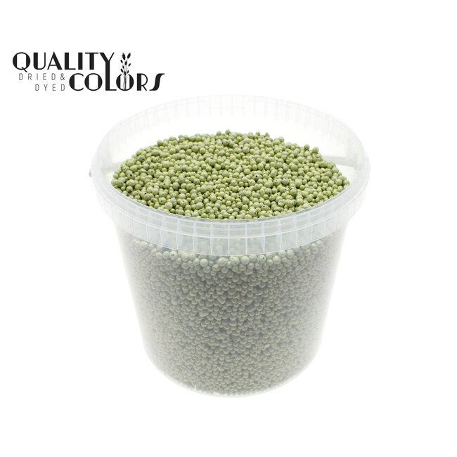 Terracotta Balls in Reusable Bucket | Colour: Light Green | Diameter 4 - 8 millimetres | Bucket Contents 10 litres | Per Bucket