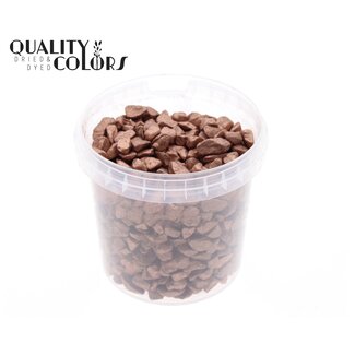 QC Decorative Stones in reusable bucket | Colour: Copper-coloured | Diameter 9 - 13 millimetres | Bucket content 1 litre | Per 6 buckets
