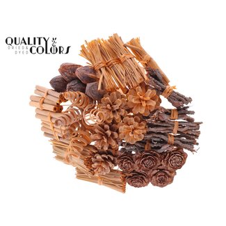 QC Boeket Mix op stok | Kleur: Frosted Zalmkleurig | Lengte bijsteker ± 50 centimeter | 40 bijstekers per bos | Per bos