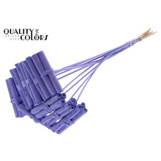 QC Decoratieve Jute Stokjes Boeketje op stok | Kleur: Milkakleurig | Jute Stick Posy Bijsteker | Lengte ± 50 centimeter | 10 bijstekers per bos