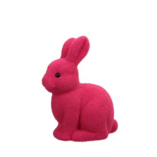 4A Rabbit Flock Decoration | Colour: Pink | Width 12 centimetres | Height 21 centimetres | Per rabbit