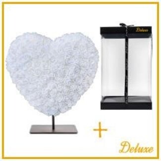 4A Valentijn Foam hart 25cm+standaard