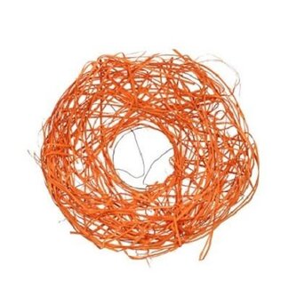 4A Boekethouder “Woody” | Kleur: Oranje | Diameter 25 centimeter | Per 10 boekethouders